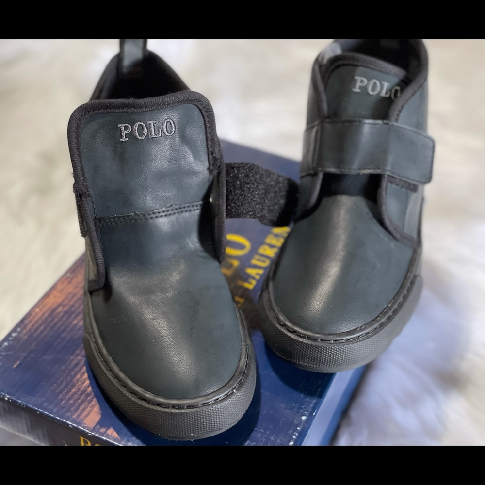 New Polo Ralph Lauren Toddler Boys Owen EZ boots - Picture 5 of 12